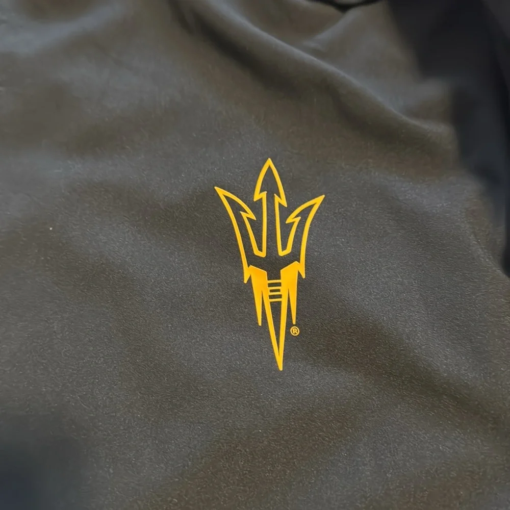 Adidas Arizona State GameMode Windbreaker Jacket Black 1/2 Zip XL NWT - Picture 6 of 13